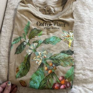 Fifth Sun Tan Coffee Plant Tee